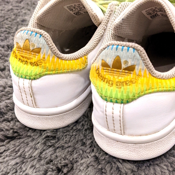 Adidas Stan Smith Tinkerbell - Kids Size 13 - Picture 4 of 6